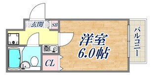 神戸リブプレイス深江南の物件間取画像